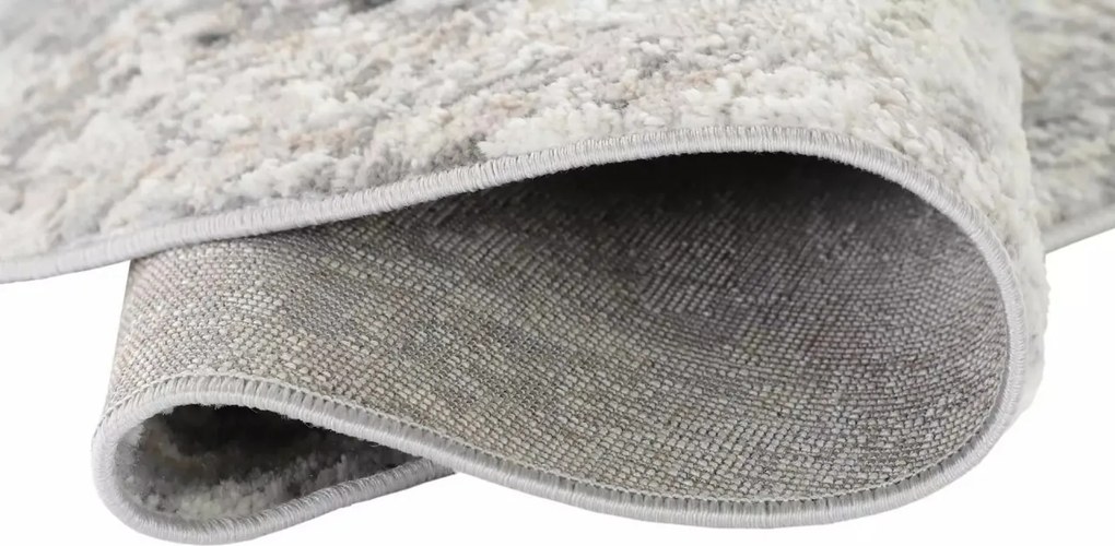 TA Koberec D167A L.GRAY VIZON VALLEY ROUND Rozmer: 120x120 cm