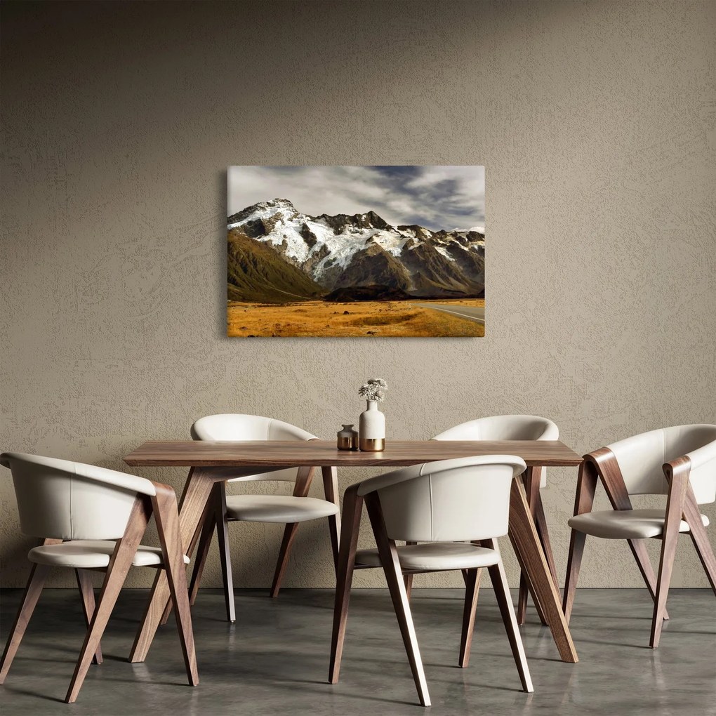 Obraz hory Sefton, Nový Zéland (90x60 cm)