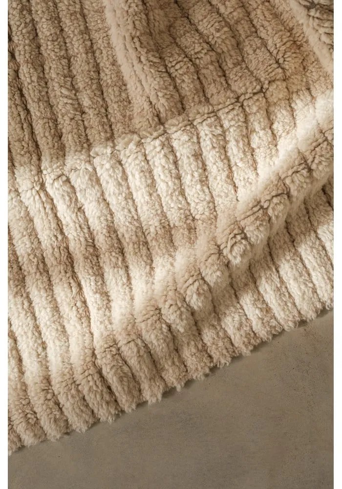 Béžový prateľný/ručne tkaný vlnený koberec 140x200 cm Unexpected Wool – Lorena Canals