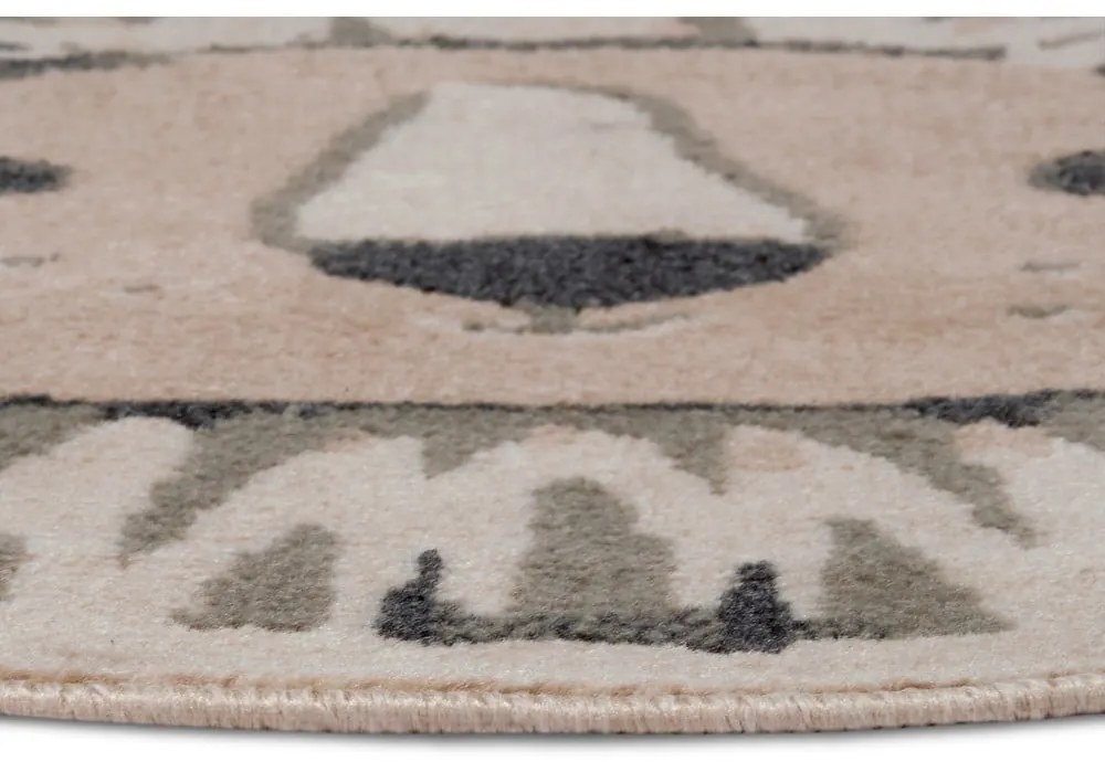 Béžový detský koberec ø 100 cm Lion – Hanse Home