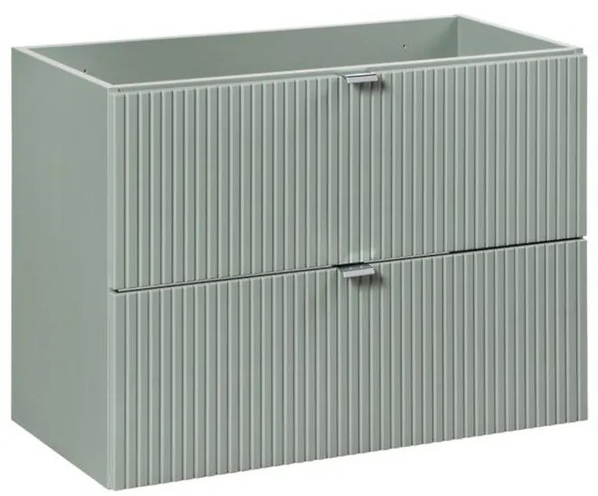 Kúpeľňová skrinka Line Reed Green 80 šalvia