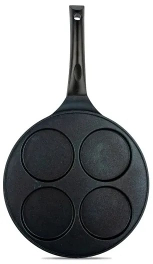 Panvica na lievance KITCHISIMO 26 cm čierna