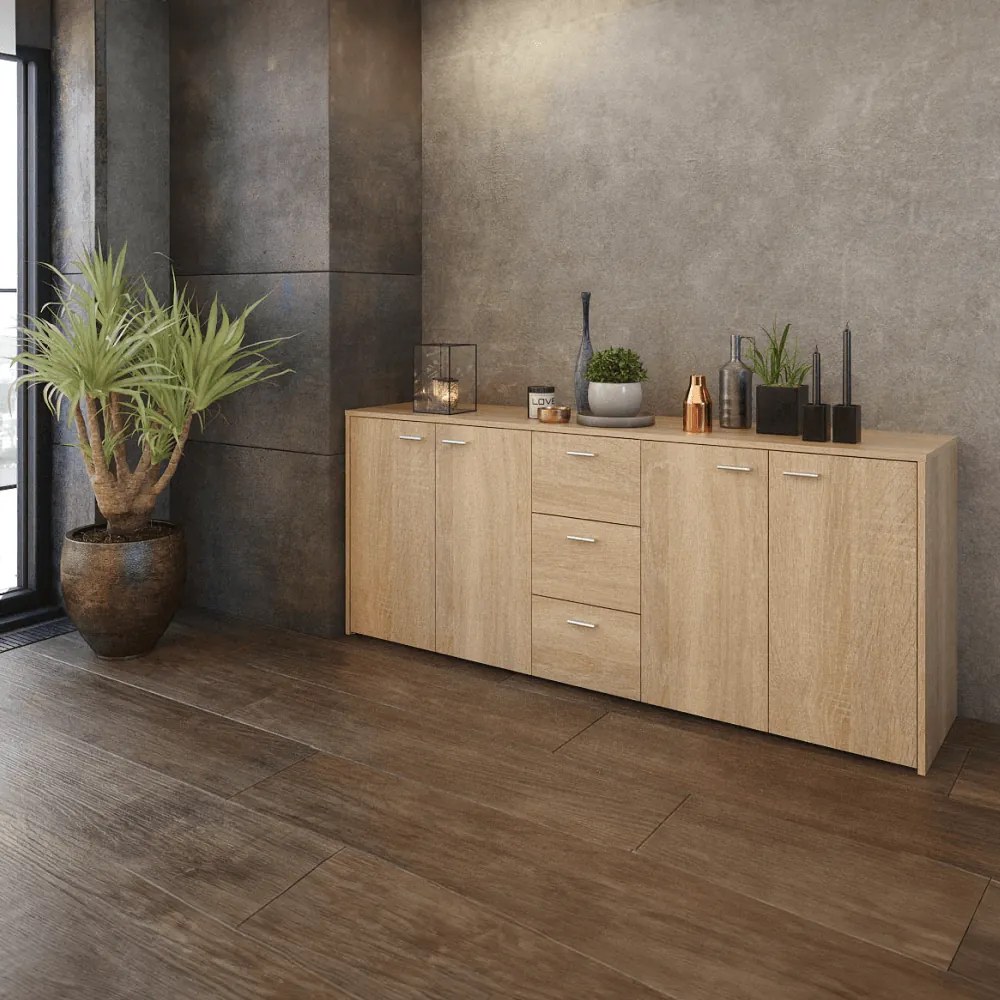 Skriňa HUGOS 180, dub Sonoma