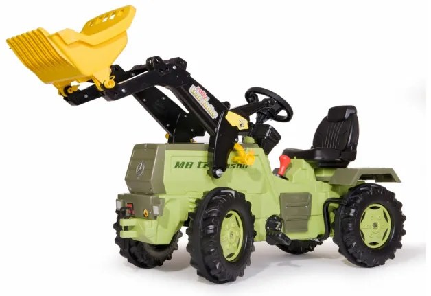 Šlapací traktor s lyžicou Mercedes Benz Rolly Toys 046690