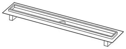 Tece Drainline lineárny odtokový žľab 90 cm 600900