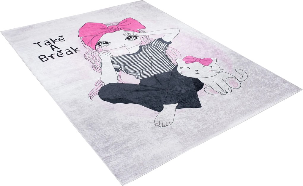 TA Koberec 42790 VYTLAČIŤ EMMA Rozmer: 80x150 cm