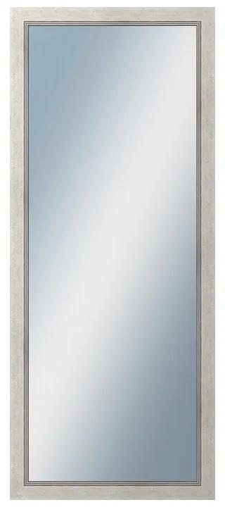 DANTIK - Zrkadlo v rámu, rozmer s rámom 50x120 cm z lišty CARRARA biela (2896)