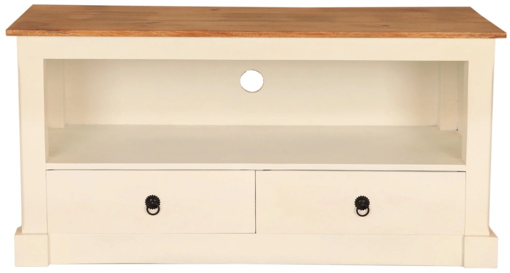 furniture-nabytek.cz - Drevený tv stolík z masívu mango 120x60x45