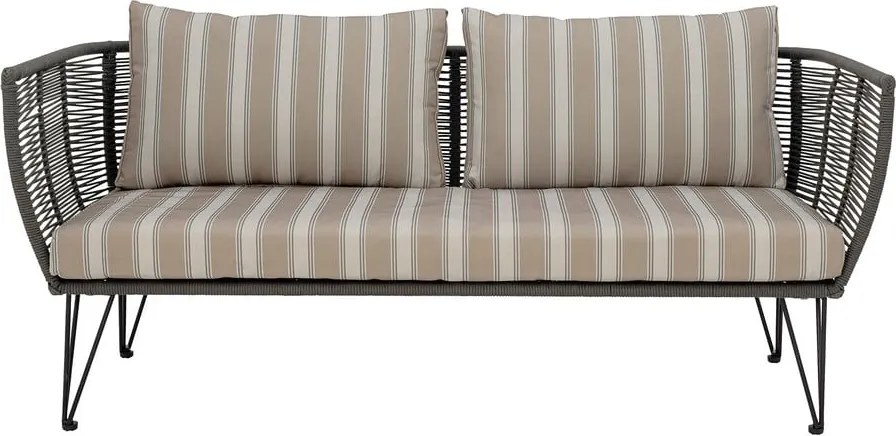 Kaki záhradná pohovka Mundo – Bloomingville