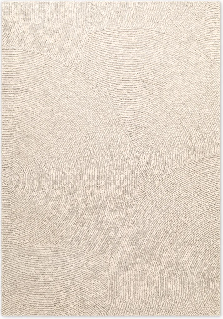 Kusový koberec Eleni 106220 Natur Weiß, 160x230, biela, obývacia izba, Hanse Home
