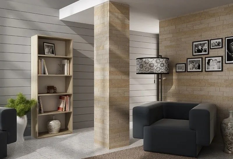 Knižnica SEGREGÁTORY S60 dub vidiecky