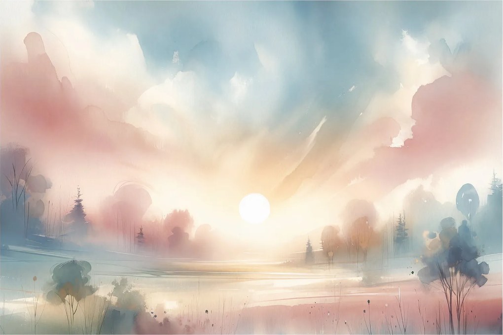 Obraz - Elegantná krajina (90x60 cm)