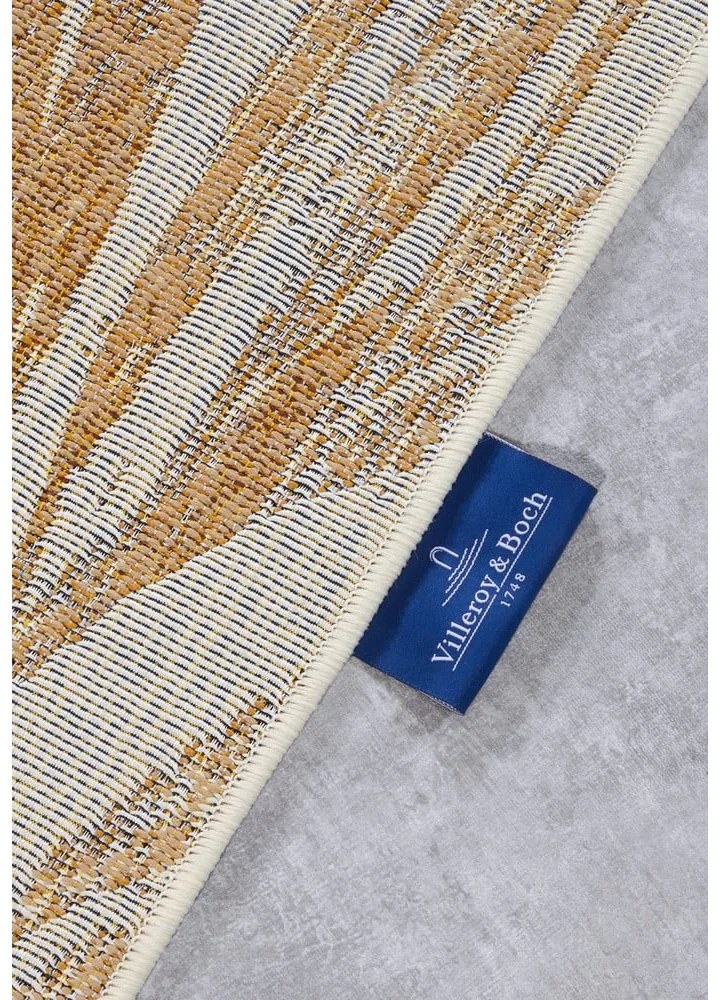 Biely/v zlatej farbe vonkajší koberec 160x235 cm Leonie – Villeroy&Boch