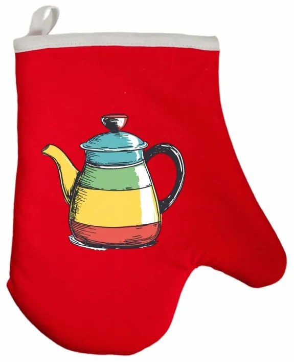 Kuchynská rukavica Teapop EMI, čierna