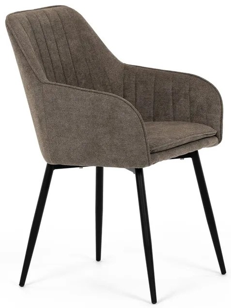 Autronic BONTEC Jedálenská stolička, hnedá, látka, DCL-221 BR2 Farba: Hnedá