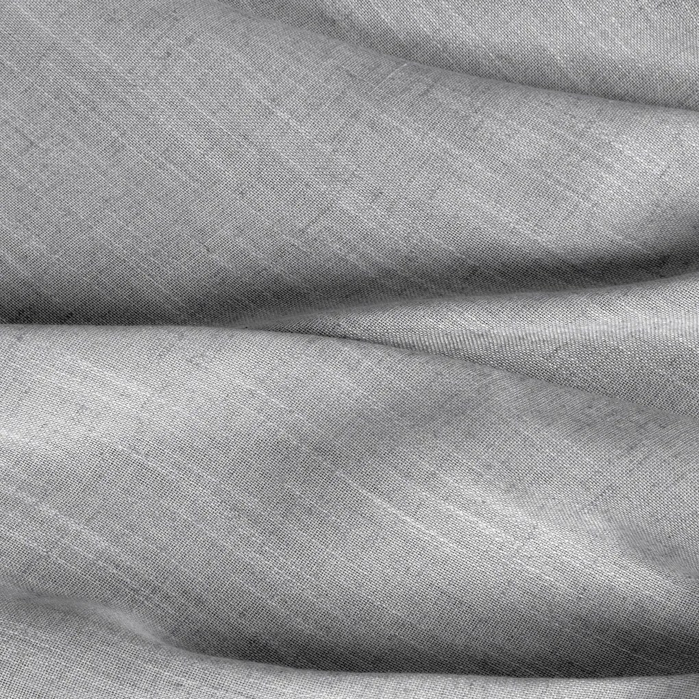 ZÁVES NA KRÚŽKOCH JUDYTA 140X270 CM STRIEBORNÁ