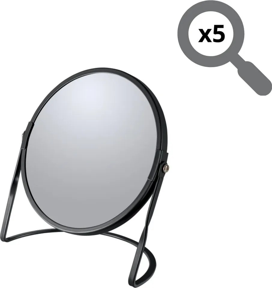 Kozmetické zväčšovacie zrkadlo (zväčšenie 5x) ø 18 cm Akira – Spirella