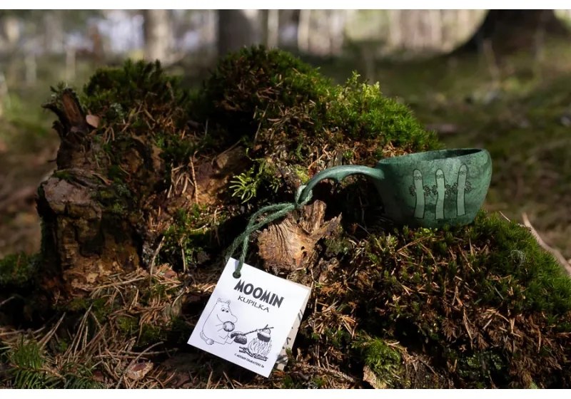 Hrnček kuksa Kupilka Hattifatteners 0,12l, zelený