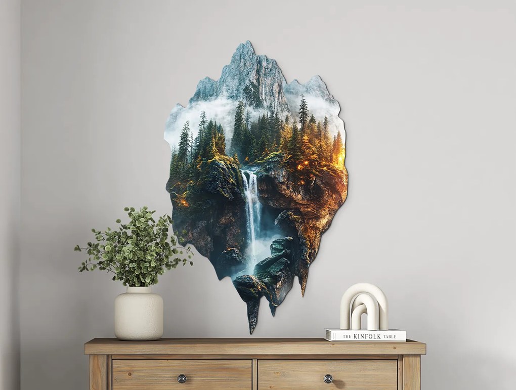 drevko | Moderná dekorácia Prameň z hôr 60 x 445 cm
