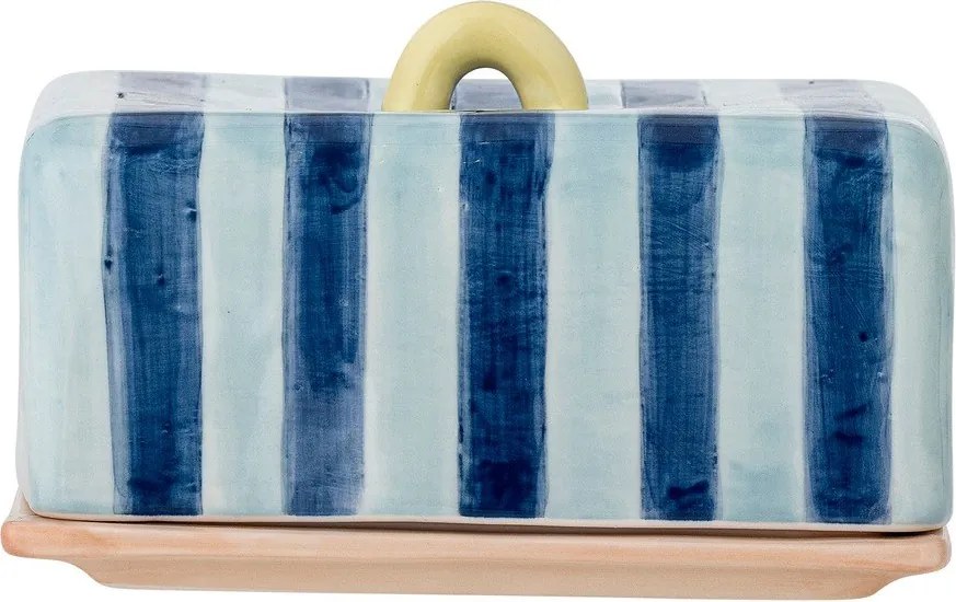 Modrá keramická nádobka na maslo Phoenix – Bloomingville