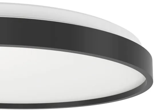 Eglo 300692-LED RGBW stropné svietidlo MOZONCILLO-Z LED/28,3W/230V čierna + diaľkové ovládanie