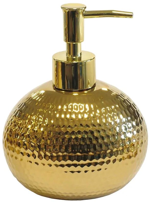 Dávkovač mydla Karat keramika zlatá CST-1829 84