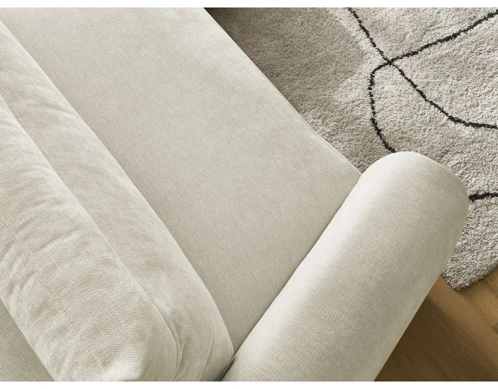 Béžová rohová pohovka Aden – Bobochic Paris