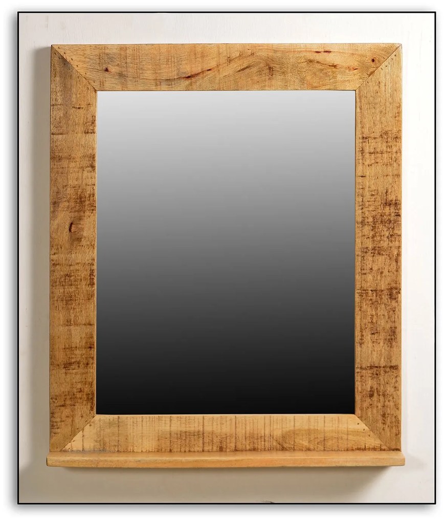 SIT MÖBEL Zrkadlo RUSTIC 67 × 12 × 80 cm 67 × 12 × 80 cm