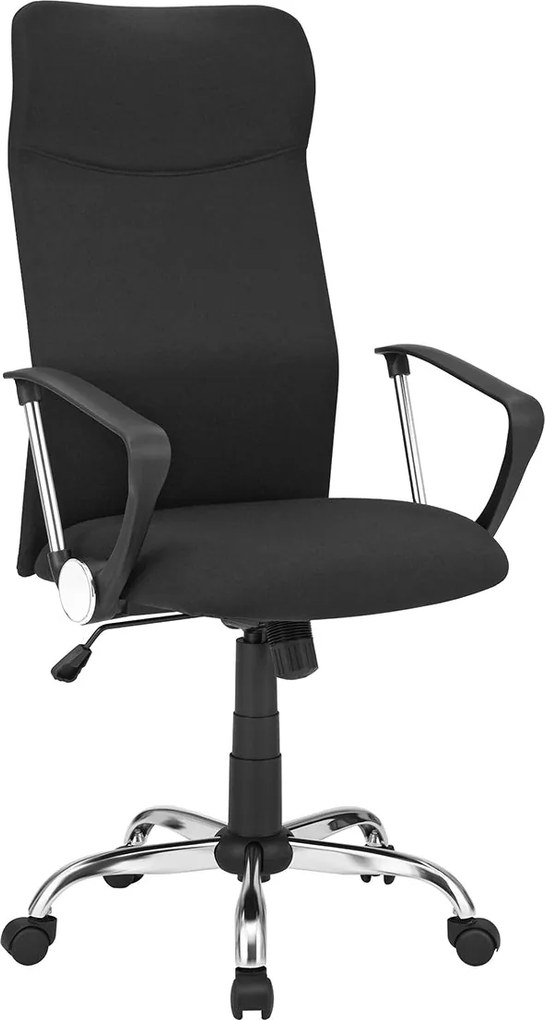 Ergonomická kancelárska stolička, čierna