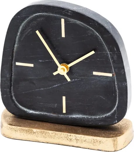 DEKORATÍVNE HODINY 107306 17X5X17CM ČIERNE