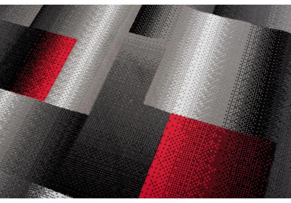 *Kusový koberec PP Frenk sivočervený 160x229cm
