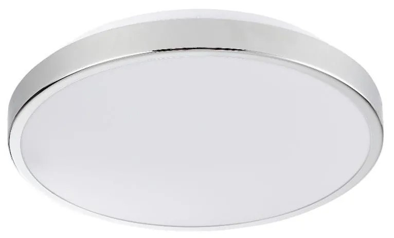LED Stropné svietidlo KERN LED/15W/230V pr. 30 cm lesklý chróm