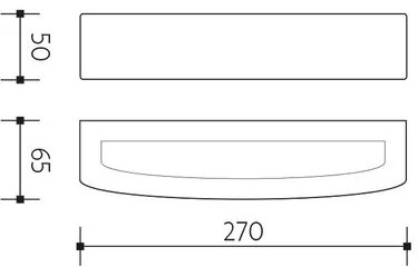 Panlux PN42100015 Záhradné LED nástenné svietidlo Bloco antracit, 10 W