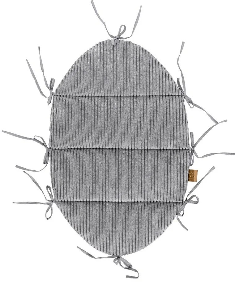 Sivé hniezdočko pre bábätko 47x70 cm – Meowbaby