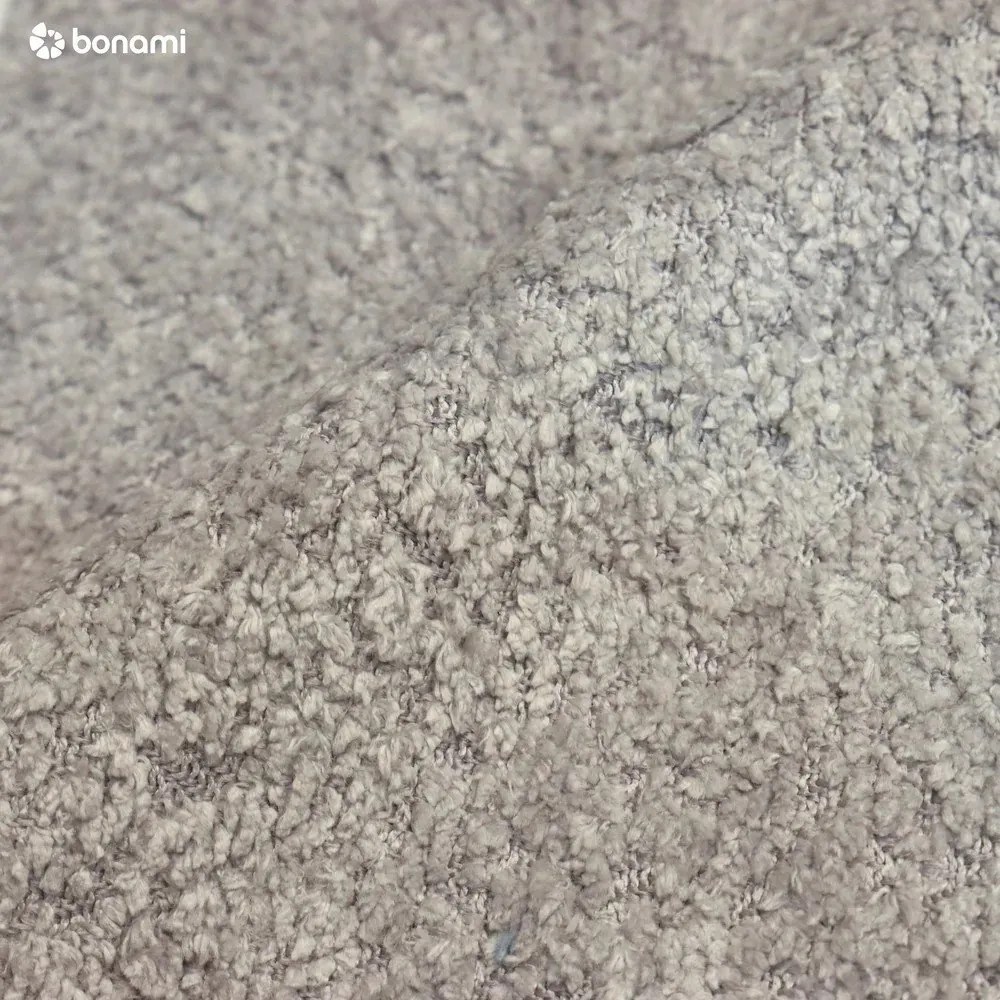 Sivá rozkladacia pohovka z textílie buklé 215 cm Patti – Bonami Selection