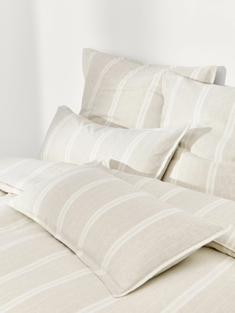 Pruhovaná flanelová obliečka na paplón Belinda