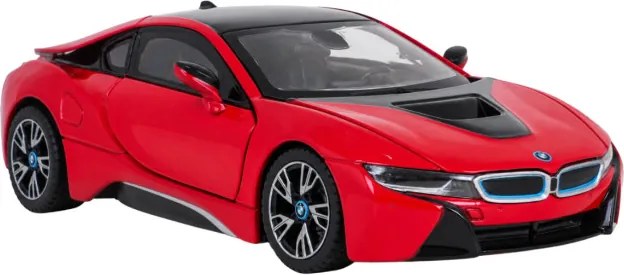 Model auta BMW i8 1:24 RASTAR červený