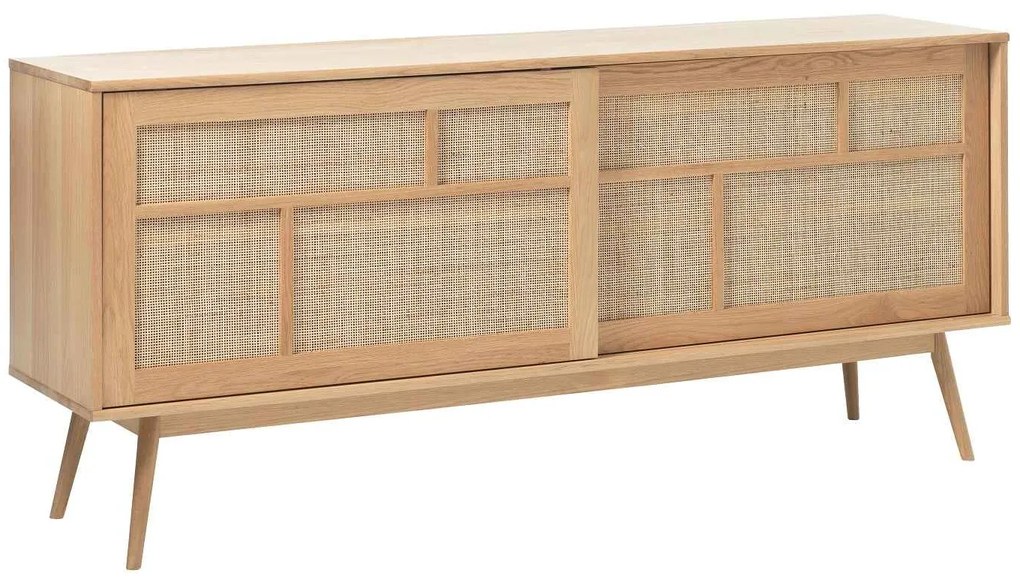 Dizajnová komoda Tallys 180 cm prírodný dub