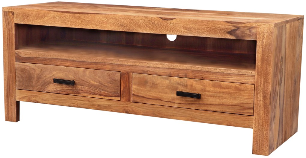 furniture-nabytek.cz - TV stolík z masívu z dreva palisander 120x50x45