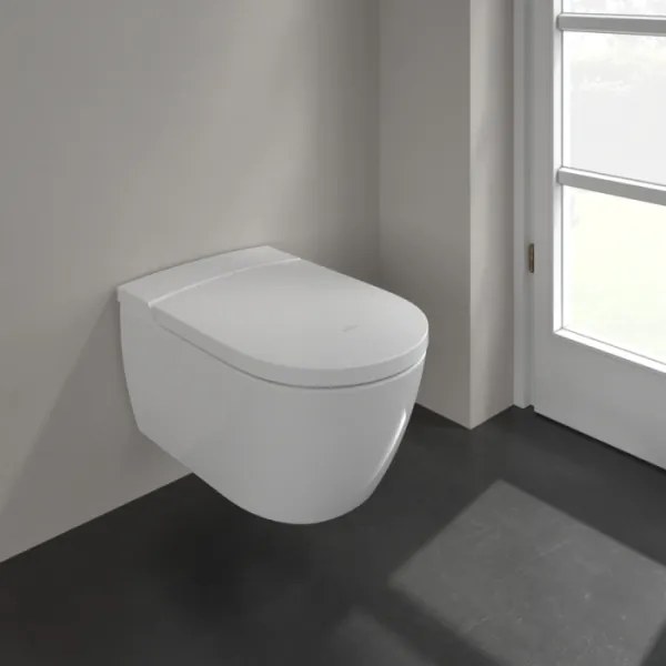 Villeroy & Boch V0E100R1 - Závesný bidet s bidetovým sedátkom SoftClose VICLEAN alpská biela +DO