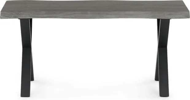 Konferenčný stolík CT-F4312 GREY sivý dub / čierny
