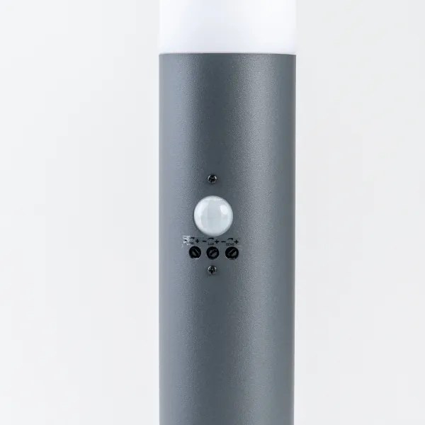 BRILAGI - Vonkajšia lampa so senzorom ELIA 1xE27/20W/230V IP44 100 cm antracit