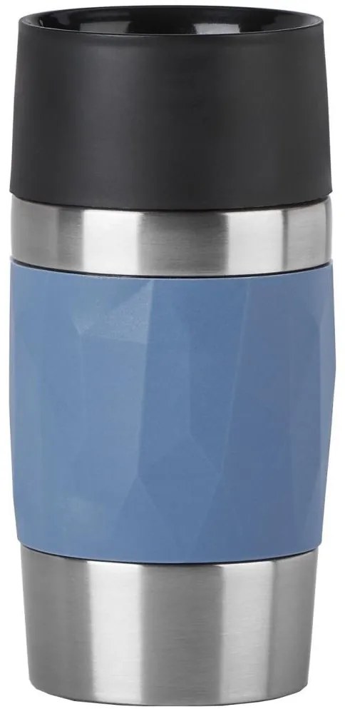 Tefal - Termohrnček 300 ml COMPACT MUG nerez/modrá