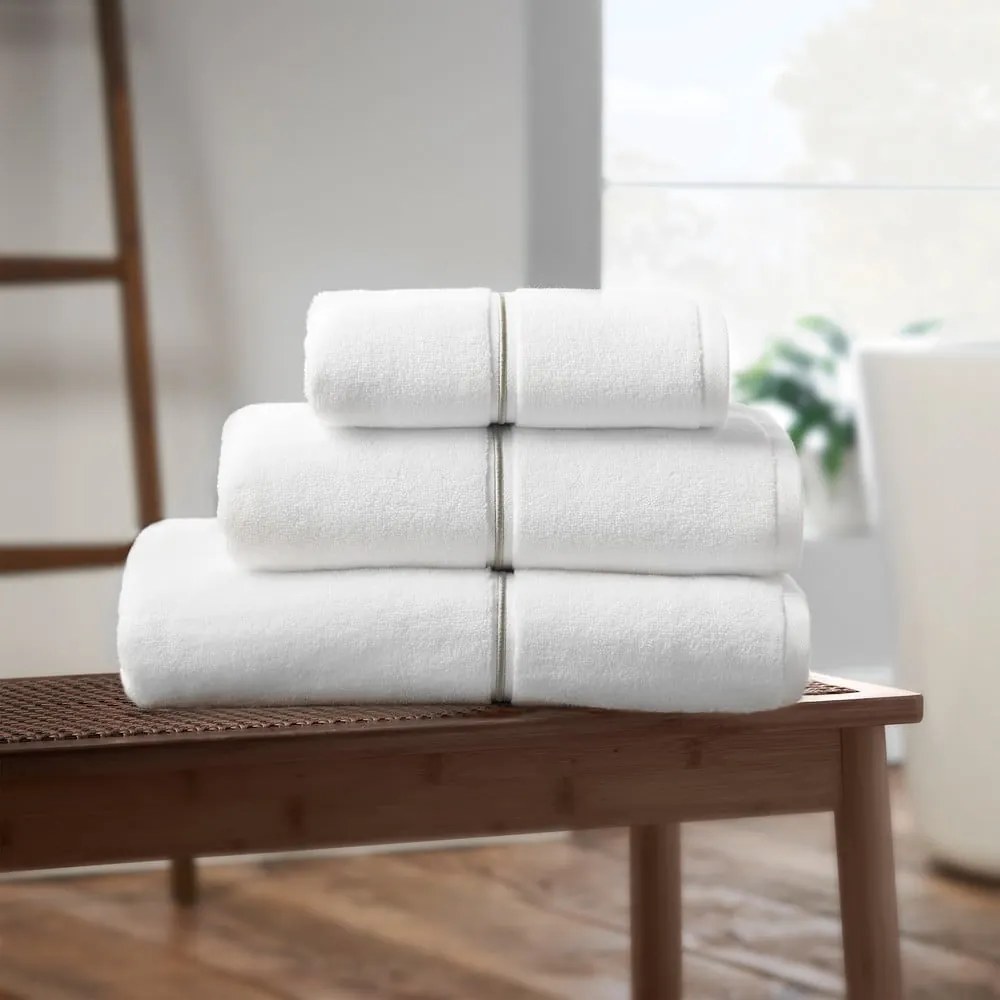 Biela froté bavlnená osuška 90x140 cm Zero Twist – Bianca