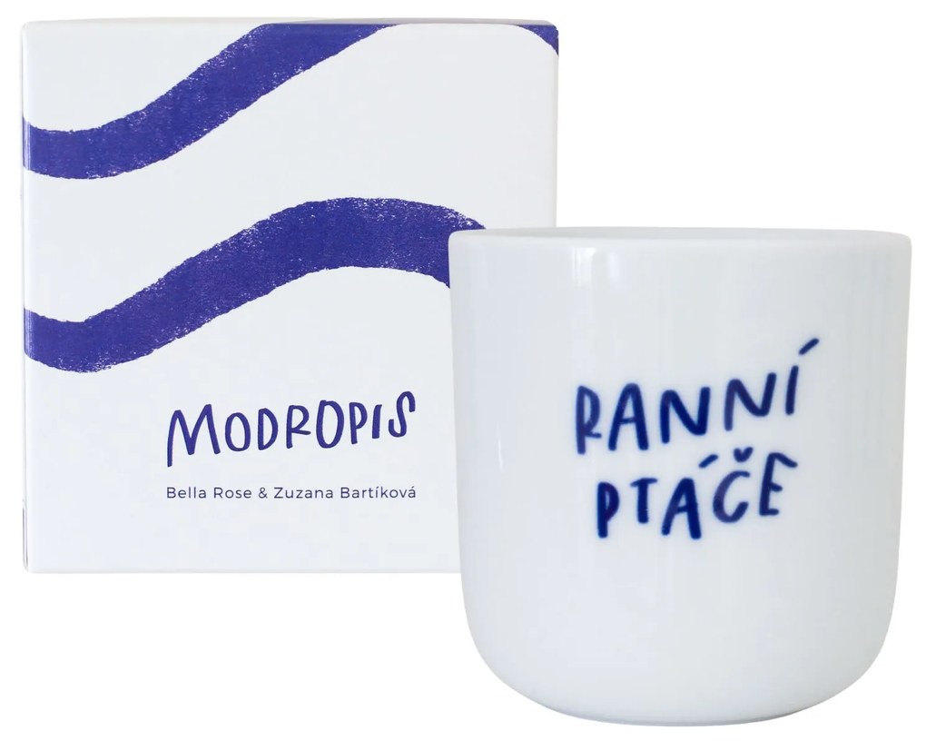 Bella Rose Porcelánový hrnček Ranní ptáče 270 ml