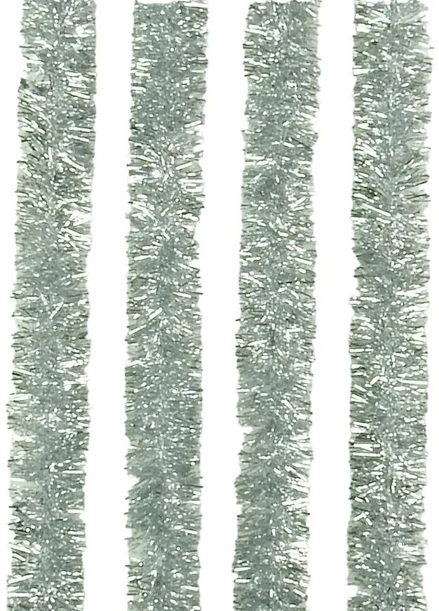 Girlanda pr. 4cm dl. 2m strieborná 10526