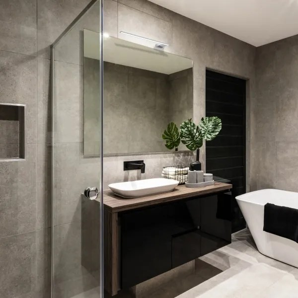 LED Kúpeľňové nástenné svietidlo SHINE LED/11W/230V 45 cm IP44 lesklý chróm