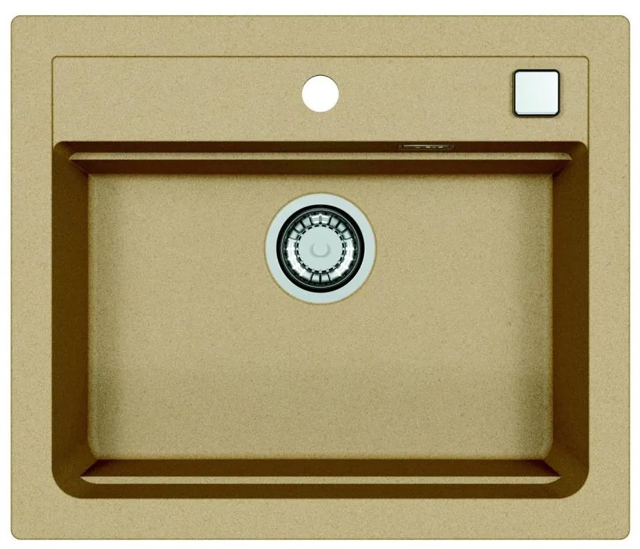 ALVEUS 1131994 - Kuchynský drez ATROX 59x50 cm granit/béžová