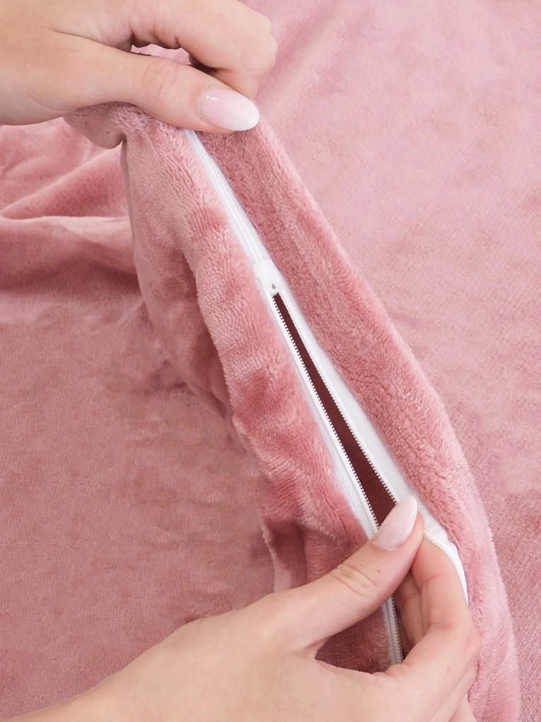 Obliečka na vankúš mikroplyš Exclusive 40 × 60 cm - Laura staroružová