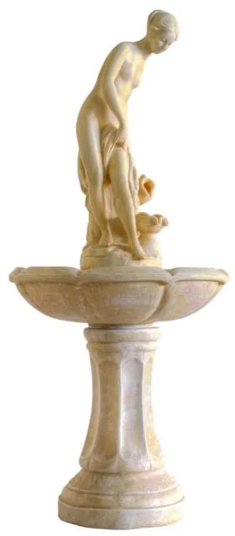 Záhradná fontána - fontána vtáčí kúpeľ v barokovom štýle
